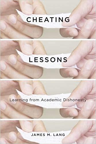 Cheating Lessons: Learning from Academic Dishonesty